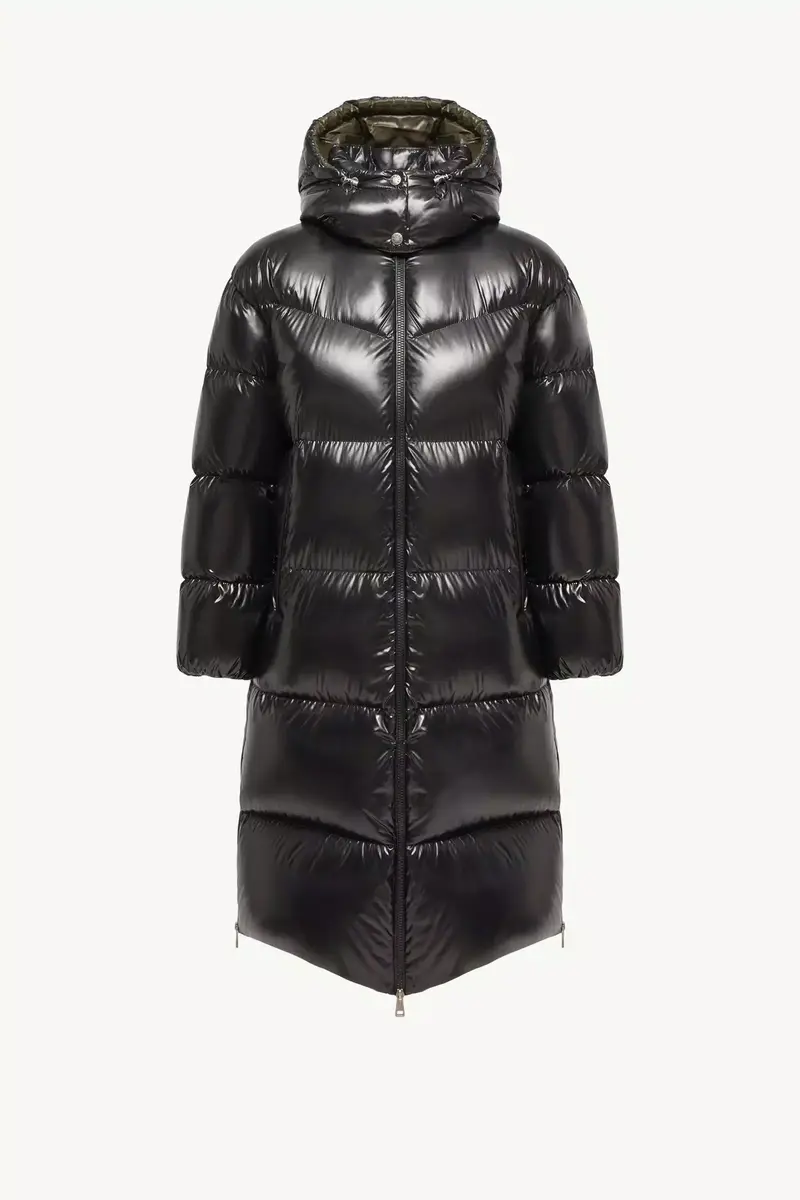 Moncler Harfang Hooded Long Down Coat | Thumbnail 2 Moncler Harfang Hooded Long Down Coat | Thumbnail 2