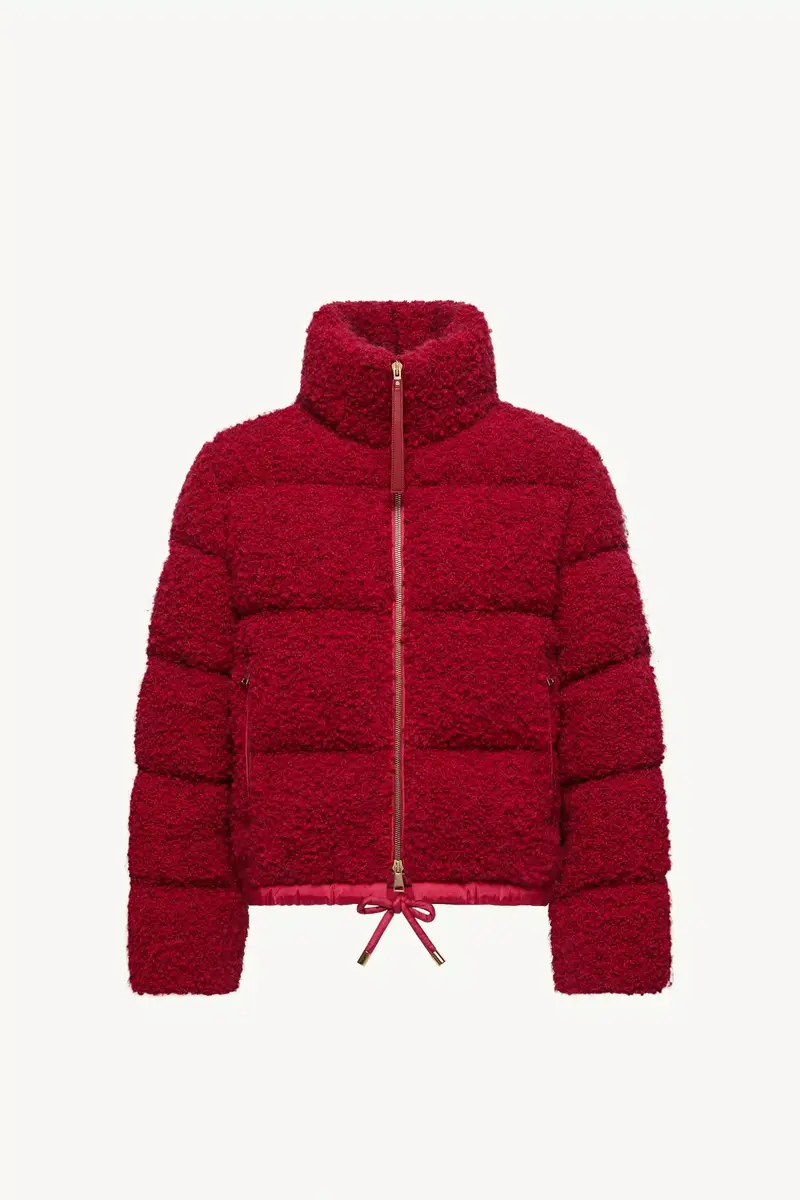 Moncler Trascendance Tweed Short Down Jacket | Thumbnail 2