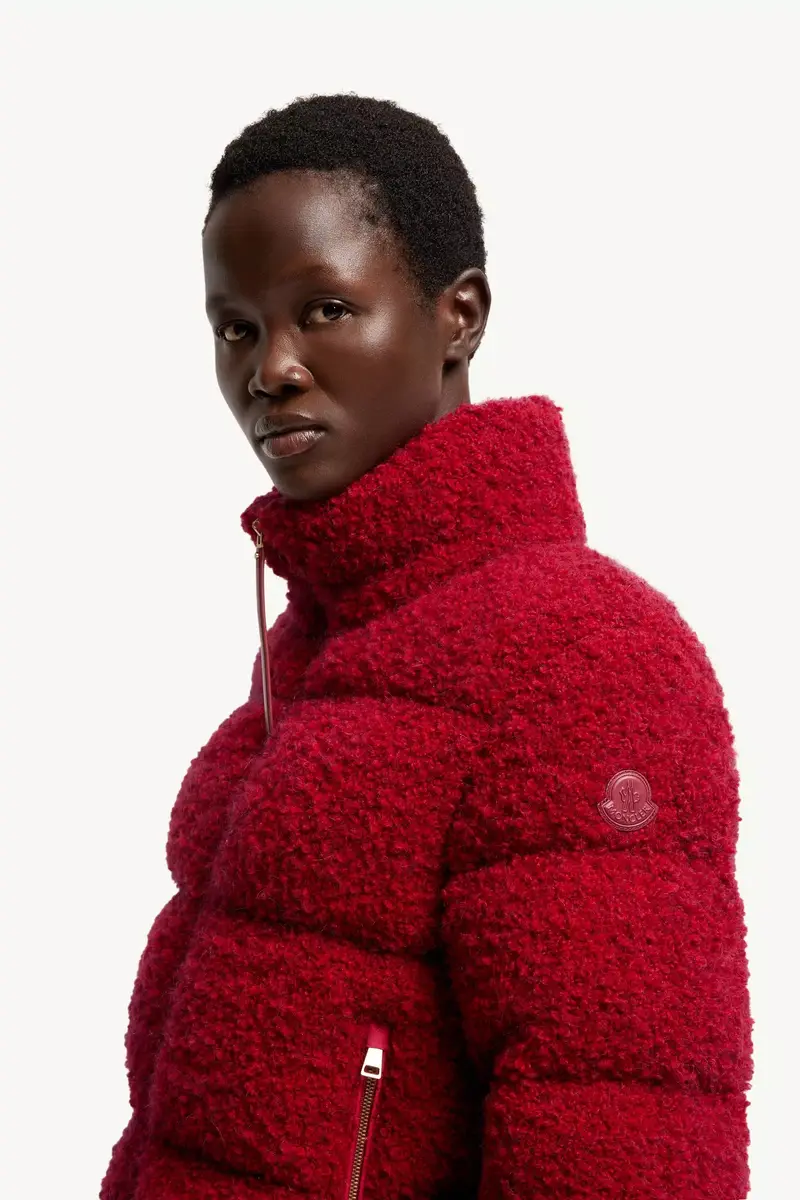 Moncler Trascendance Tweed Short Down Jacket | Thumbnail 4