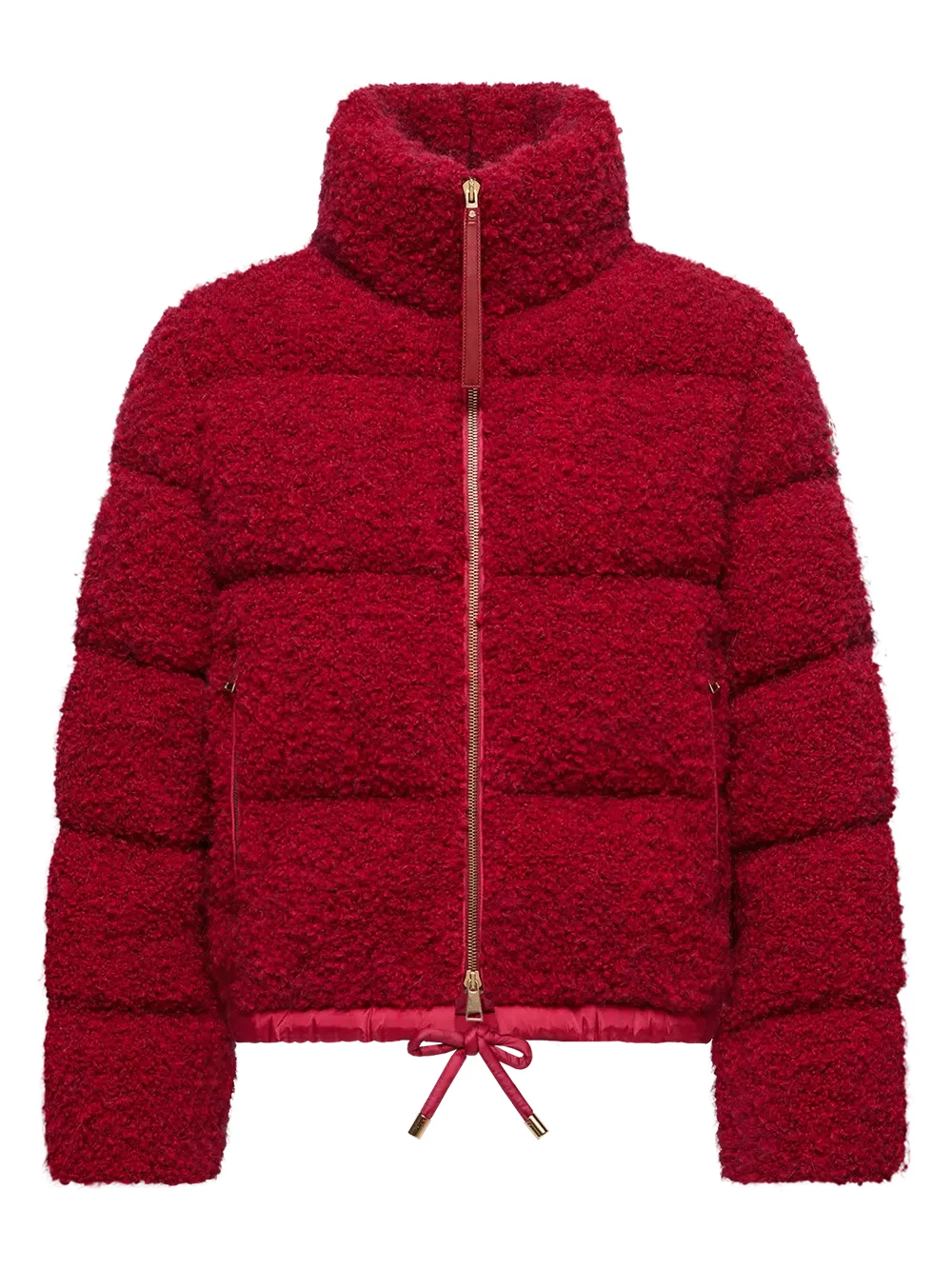 Trascendance Tweed Short Down Jacket