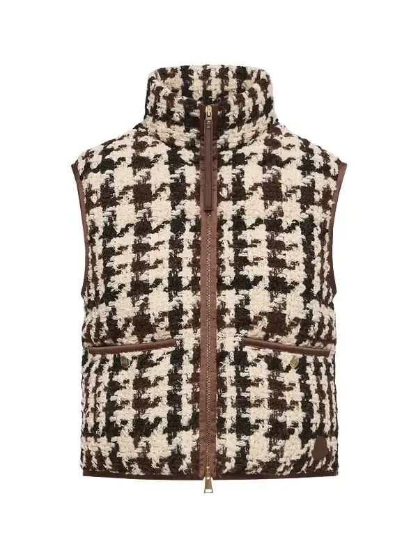 Emotionnalite Tweed Down Vest Emotionnalite Tweed Down Vest