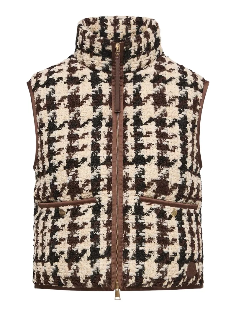 Emotionnalite Tweed Down Vest Emotionnalite Tweed Down Vest