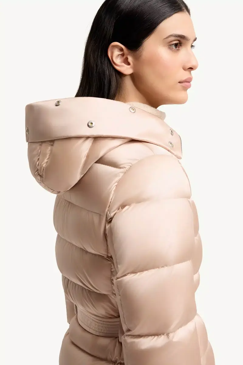 Moncler Cupidones Hooded Shearling-trimmed Short Down Jacket | Thumbnail 7