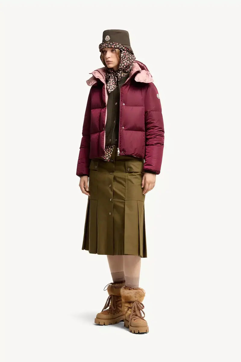 Moncler Castelnew Hooded Short Down Jacket | Thumbnail 3
