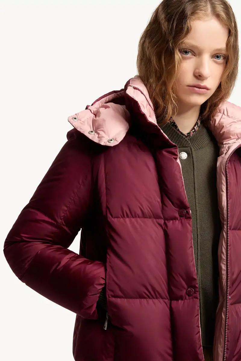 Moncler Castelnew Hooded Short Down Jacket | Thumbnail 7