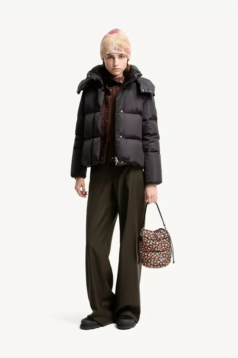 Moncler Castelnew Hooded Short Down Jacket | Thumbnail 3 Moncler Castelnew Hooded Short Down Jacket | Thumbnail 3