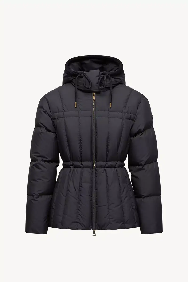 Moncler Estom Vertical-quilted Hooded Short Down Jacket | Thumbnail 2 Moncler Estom Vertical-quilted Hooded Short Down Jacket | Thumbnail 2