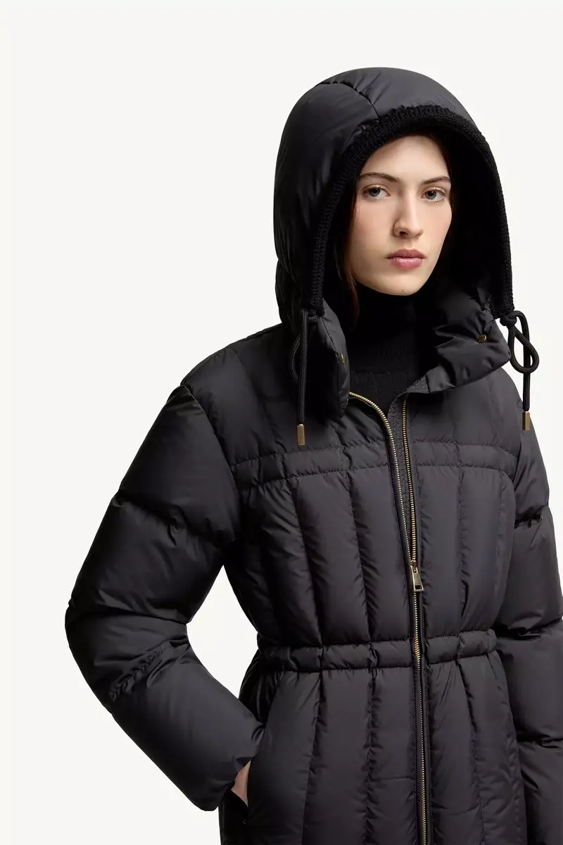 Moncler Estom Vertical-quilted Hooded Short Down Jacket | Thumbnail 7 Moncler Estom Vertical-quilted Hooded Short Down Jacket | Thumbnail 7