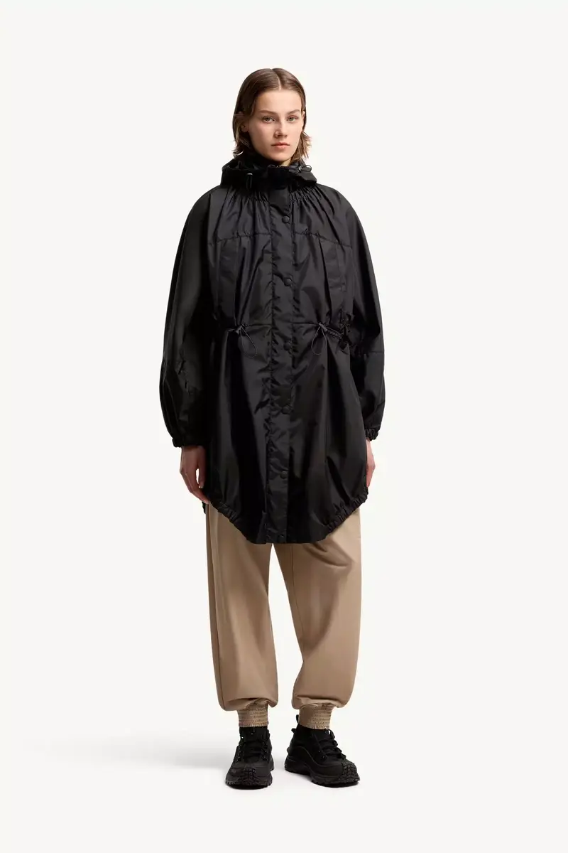 Moncler Expression Canvas Long Parka | Thumbnail 5 Moncler Expression Canvas Long Parka | Thumbnail 5