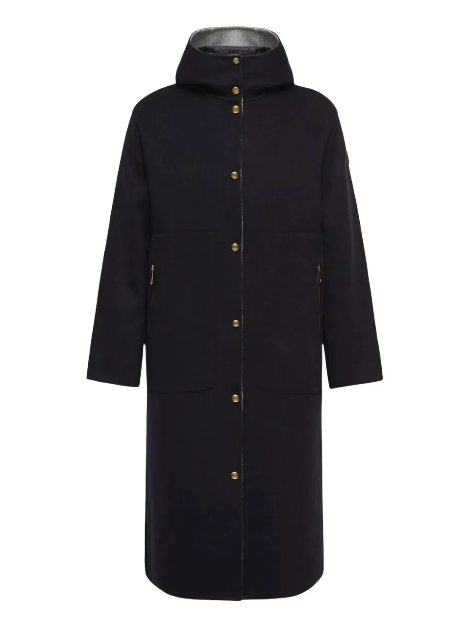 Anthrene 3-in-1 Wool & Cashmere Blend Hooded Down Jacket Anthrene 3-in-1 Wool & Cashmere Blend Hooded Down Jacket