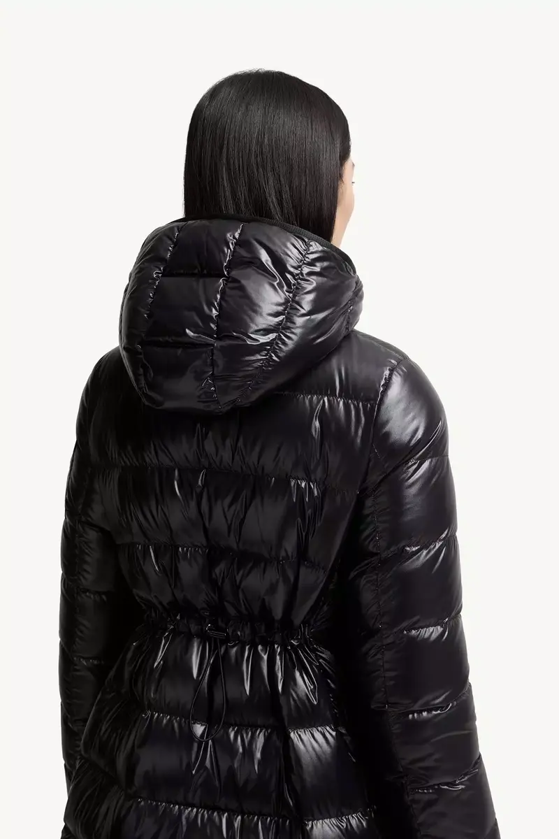Moncler Courcelles Hooded Mid-length Down Jacket | Thumbnail 7 Moncler Courcelles Hooded Mid-length Down Jacket | Thumbnail 7