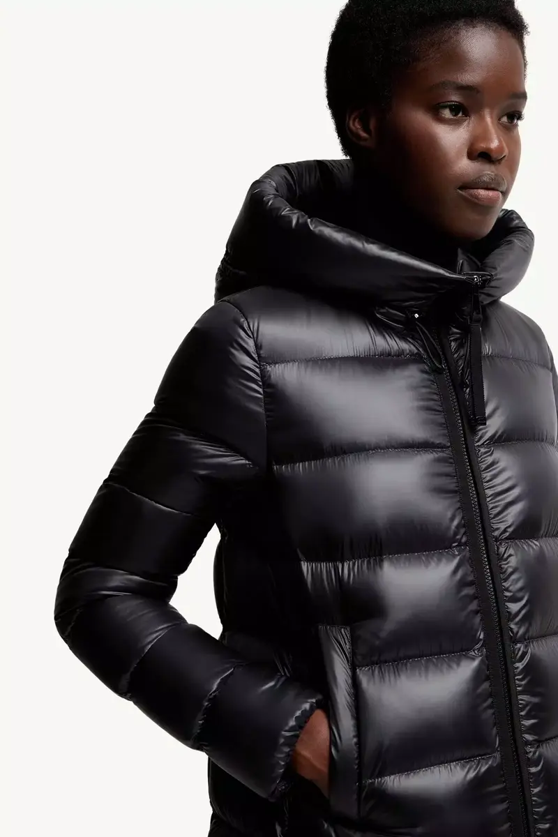 Moncler Suyenne Hooded Mid-length Down Jacket | Thumbnail 7 Moncler Suyenne Hooded Mid-length Down Jacket | Thumbnail 7