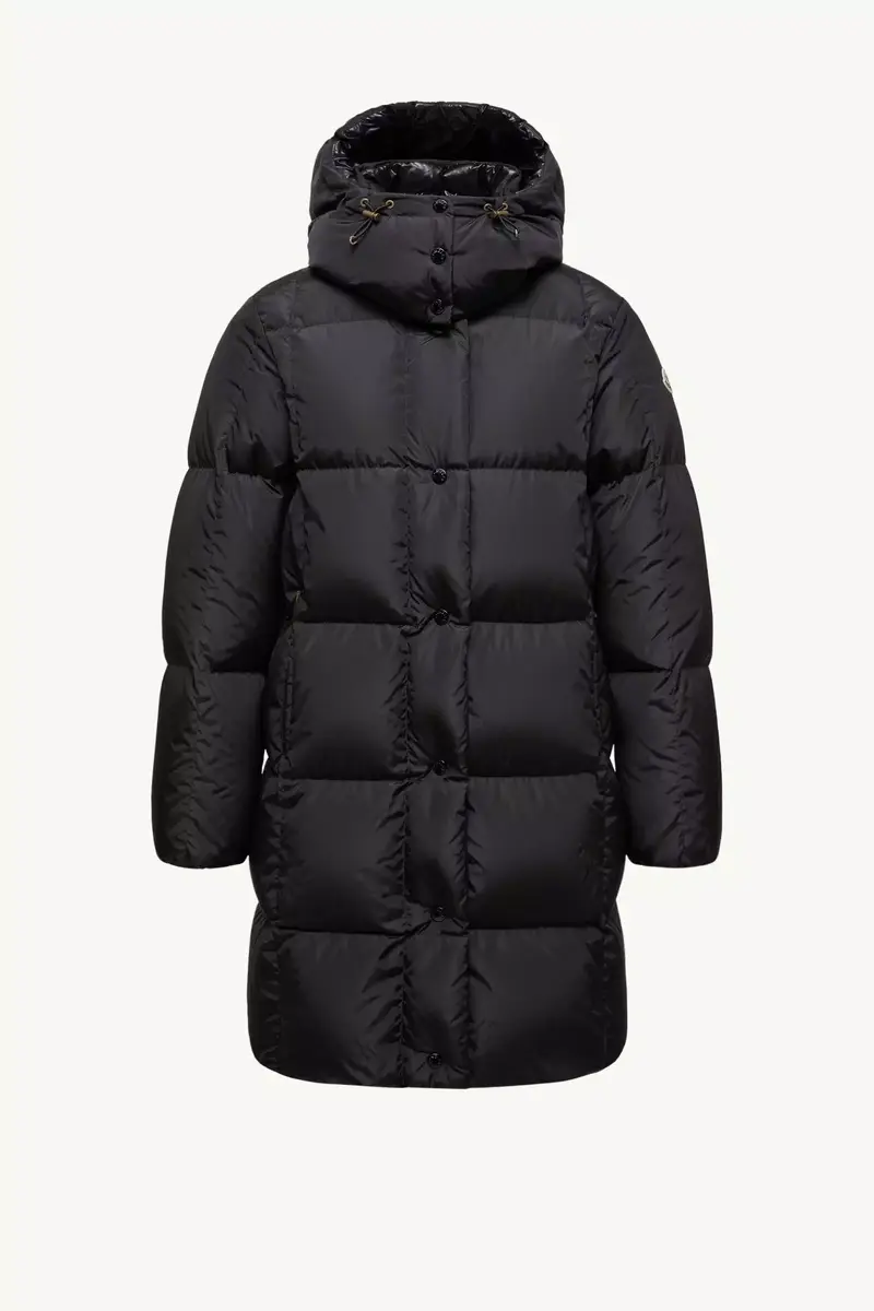 Moncler Litte Square-quilted Hooded Long Down Jacket | Thumbnail 2 Moncler Litte Square-quilted Hooded Long Down Jacket | Thumbnail 2