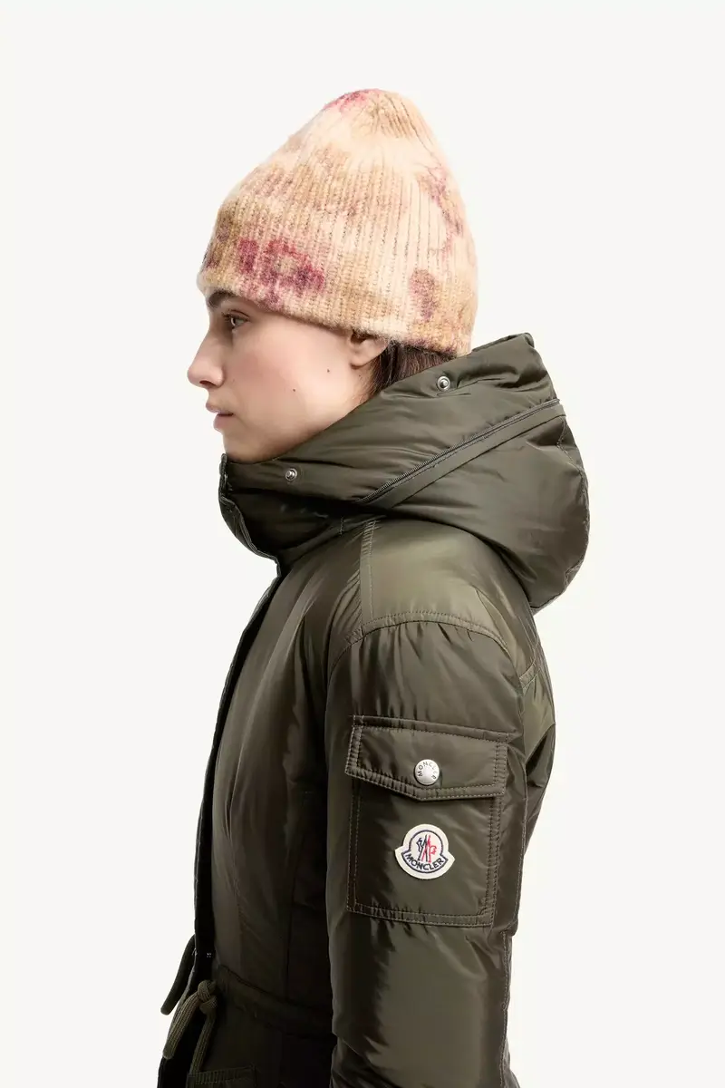 Moncler Moustique Hooded Shearling Trimmed Long Down Parka | Thumbnail 4 Moncler Moustique Hooded Shearling Trimmed Long Down Parka | Thumbnail 4