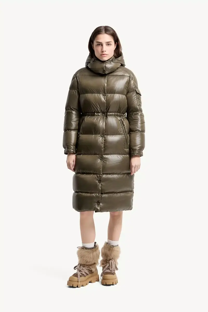 Moncler Cavettaz Hooded Long Down Jacket | Thumbnail 5 Moncler Cavettaz Hooded Long Down Jacket | Thumbnail 5