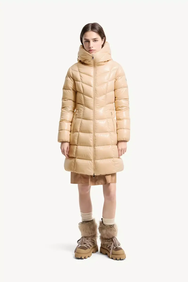 Moncler Marusse Hooded Mid-length Down Jacket | Thumbnail 5