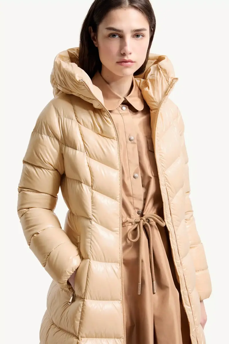Moncler Marusse Hooded Mid-length Down Jacket | Thumbnail 7