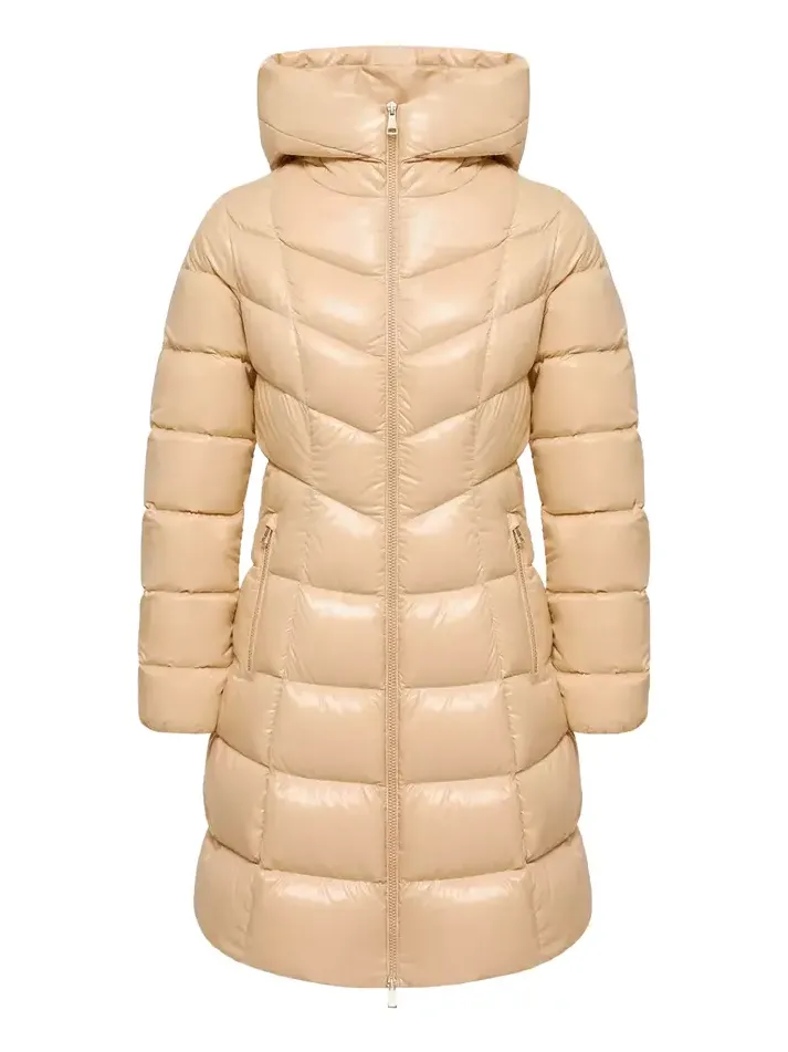 Marusse Hooded Mid-length Down Jacket Marusse Hooded Mid-length Down Jacket