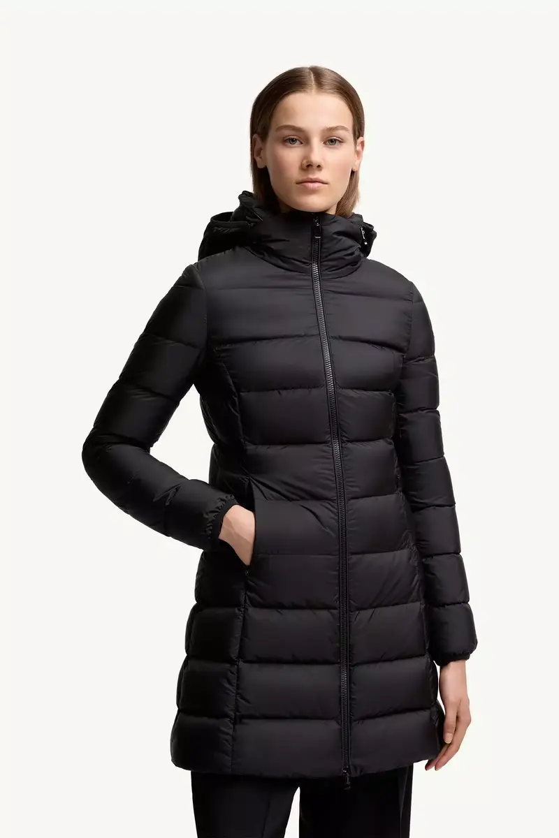 Moncler Gie Hooded Long Down Jacket | Thumbnail 5 Moncler Gie Hooded Long Down Jacket | Thumbnail 5