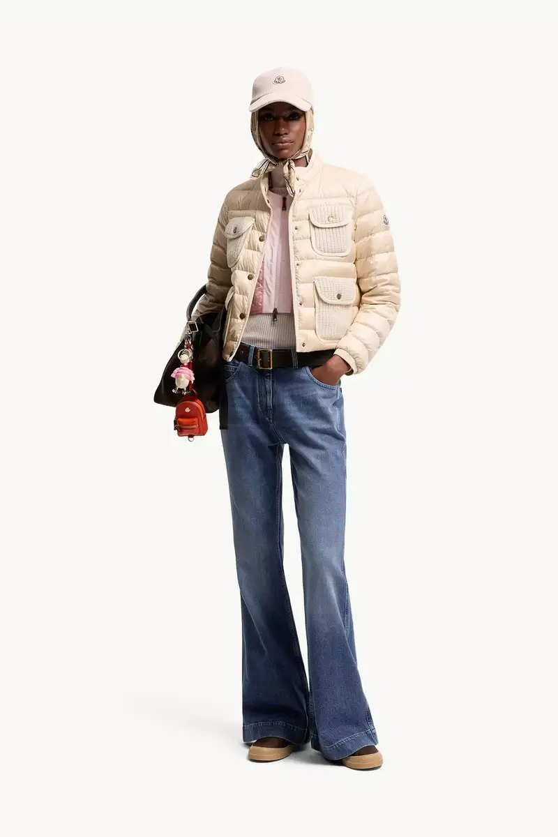 Moncler Wide Leg Denim Jeans | Thumbnail 3 Moncler Wide Leg Denim Jeans | Thumbnail 3