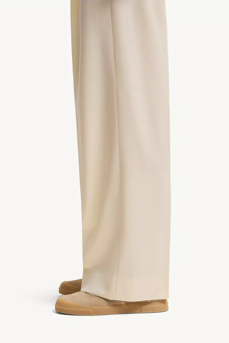 Moncler Wool Gabardine Tailored Pants | Thumbnail 4 Moncler Wool Gabardine Tailored Pants | Thumbnail 4