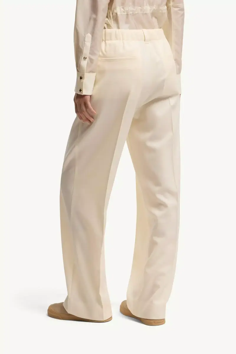 Moncler Wool Gabardine Tailored Pants | Thumbnail 6 Moncler Wool Gabardine Tailored Pants | Thumbnail 6