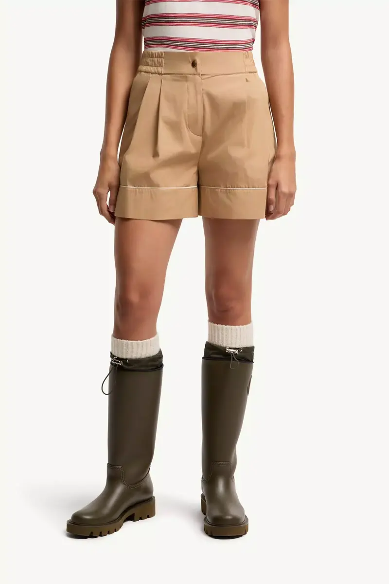 Moncler Tailored Cotton Blend Shorts | Thumbnail 5 Moncler Tailored Cotton Blend Shorts | Thumbnail 5