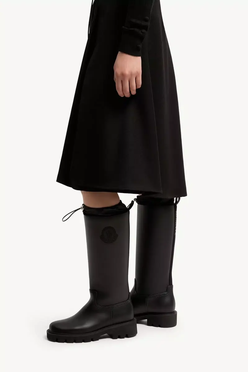 Moncler Wool Gabardine Midi Skirt | Thumbnail 4 Moncler Wool Gabardine Midi Skirt | Thumbnail 4
