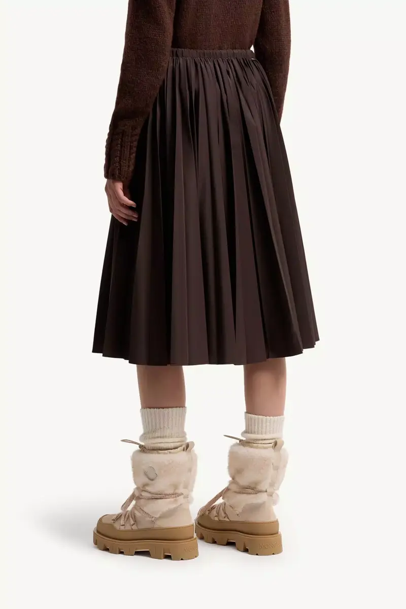 Moncler Pleated Midi Skirt | Thumbnail 6 Moncler Pleated Midi Skirt | Thumbnail 6