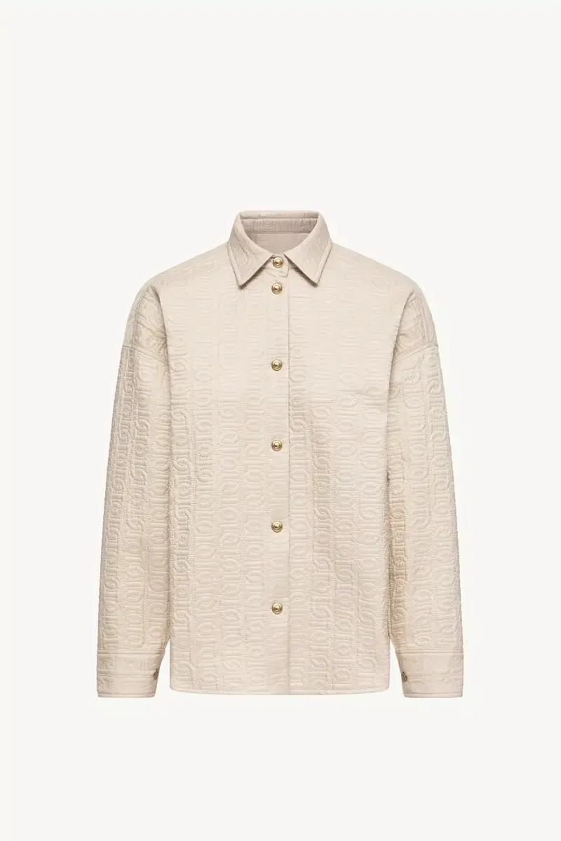 Moncler Chain Quilted Padded Shirt Jacket | Thumbnail 2 Moncler Chain Quilted Padded Shirt Jacket | Thumbnail 2