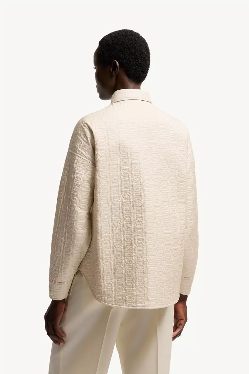 Moncler Chain Quilted Padded Shirt Jacket | Thumbnail 6 Moncler Chain Quilted Padded Shirt Jacket | Thumbnail 6