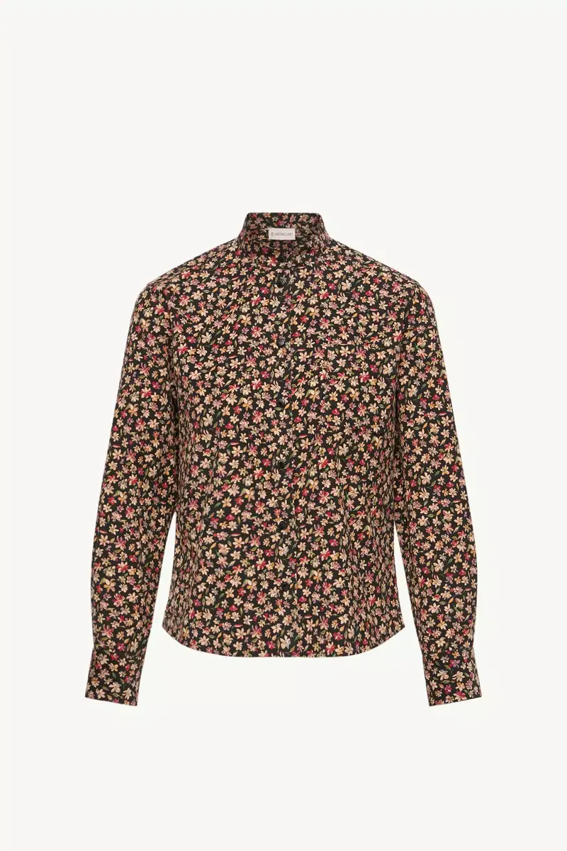 Moncler Floral Corduroy Shirt Jacket | Thumbnail 2 Moncler Floral Corduroy Shirt Jacket | Thumbnail 2