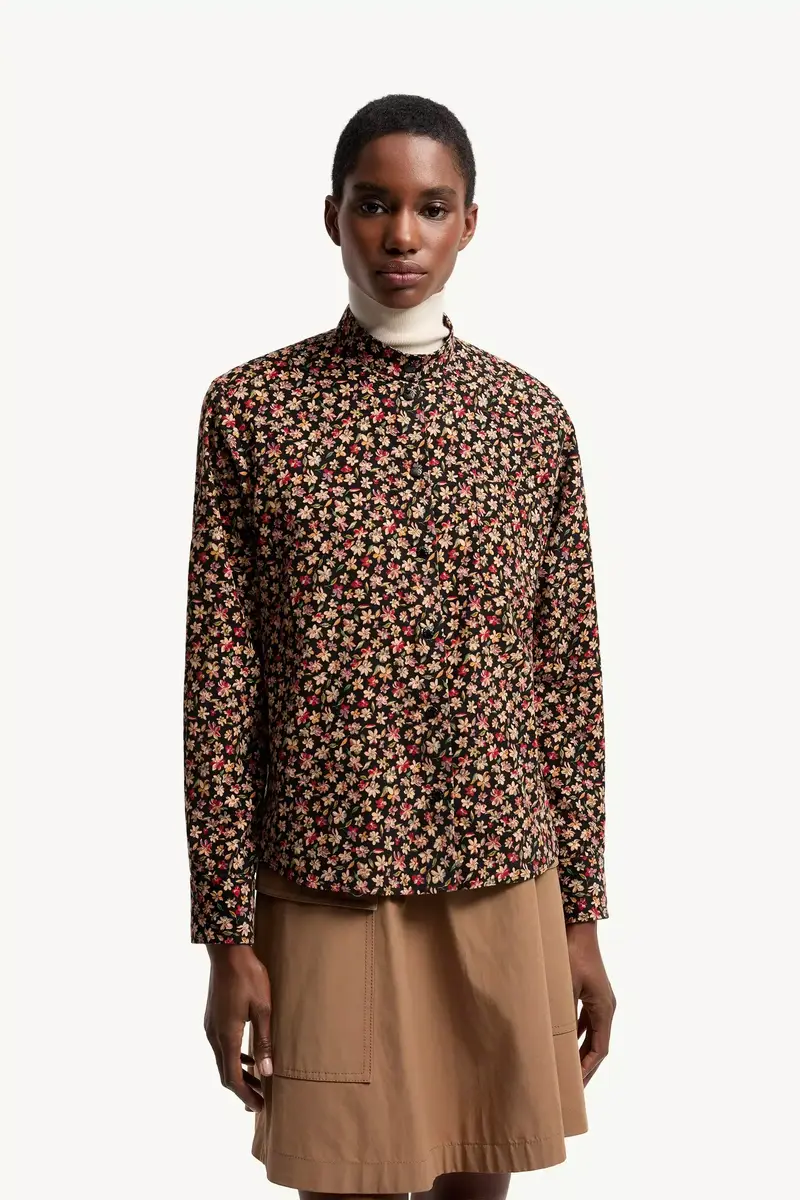Moncler Floral Corduroy Shirt Jacket | Thumbnail 5 Moncler Floral Corduroy Shirt Jacket | Thumbnail 5