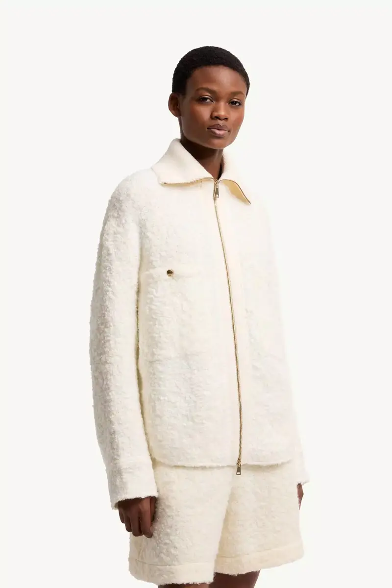 Moncler Tweed Zip-up Shirt Jacket | Thumbnail 5 Moncler Tweed Zip-up Shirt Jacket | Thumbnail 5