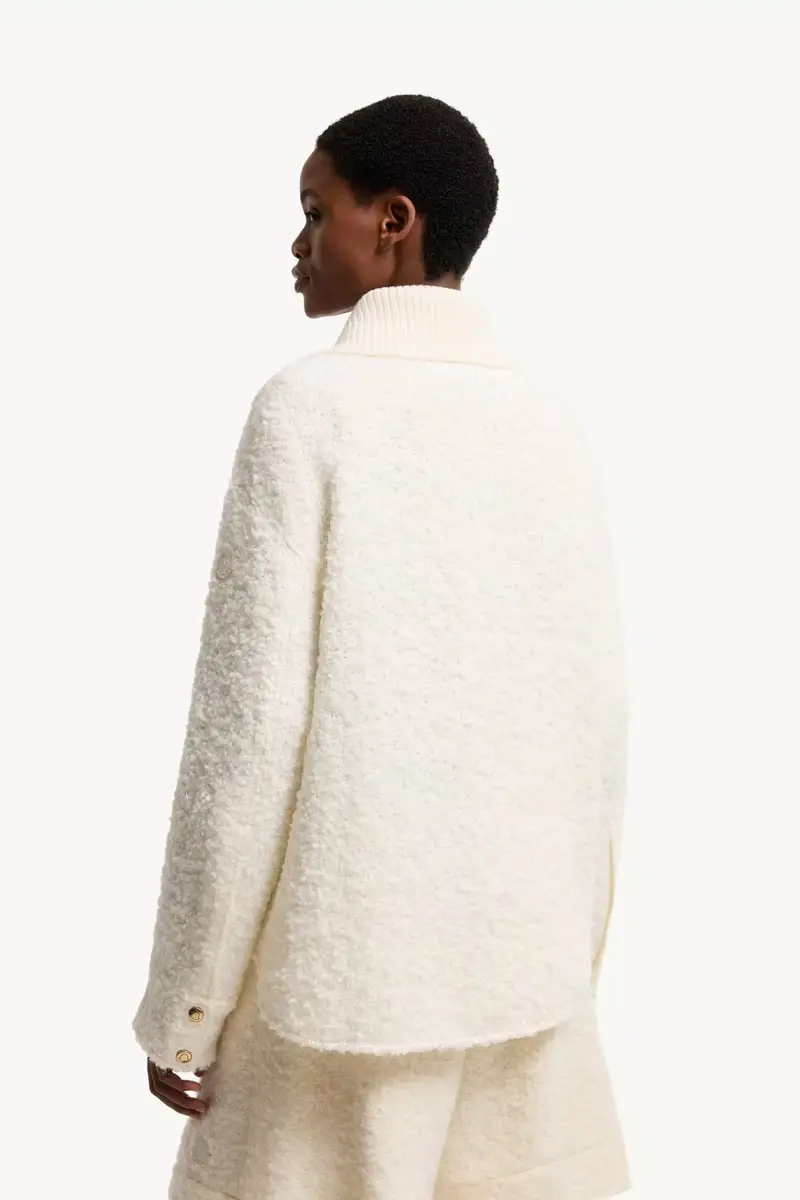 Moncler Tweed Zip-up Shirt Jacket | Thumbnail 6 Moncler Tweed Zip-up Shirt Jacket | Thumbnail 6