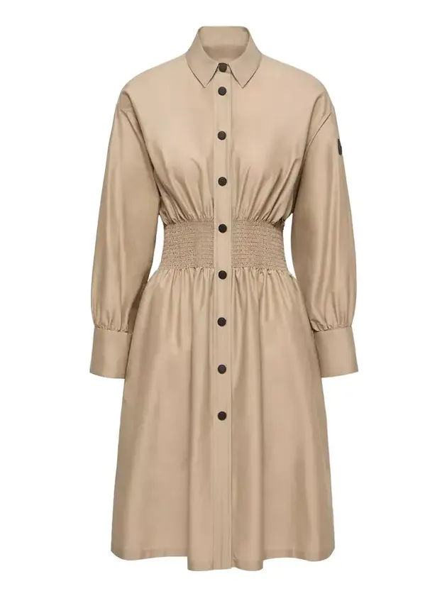 Moncler Cotton Nylon Shirt Dress
