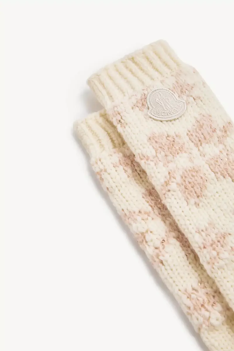 Moncler Jacquard Knit Gloves | Thumbnail 5
