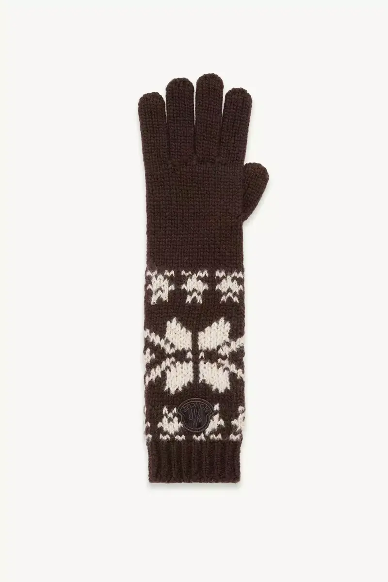 Moncler Jacquard Knit Gloves | Thumbnail 2 Moncler Jacquard Knit Gloves | Thumbnail 2