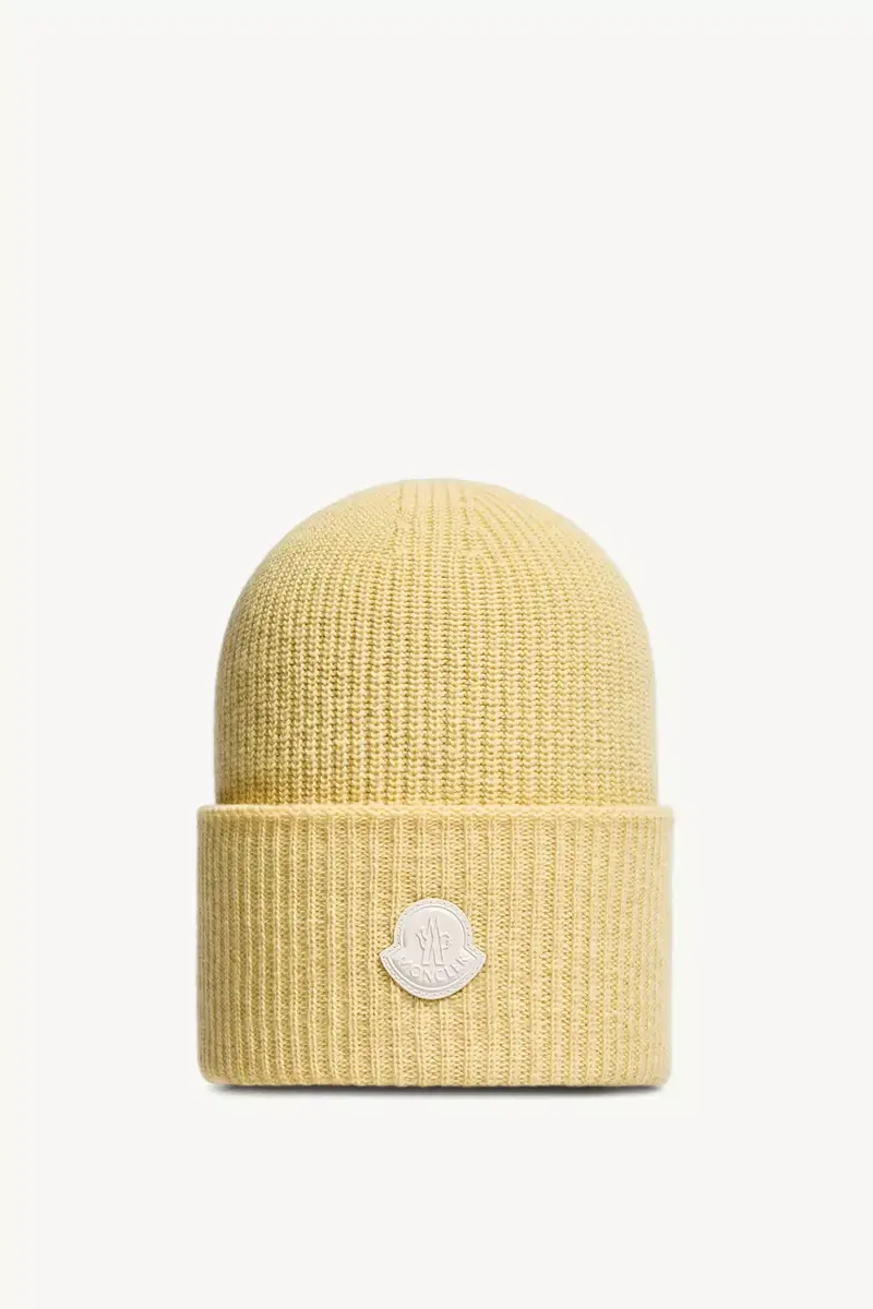 Moncler Wool & Cashmere Blend Beanie | Thumbnail 2 Moncler Wool & Cashmere Blend Beanie | Thumbnail 2
