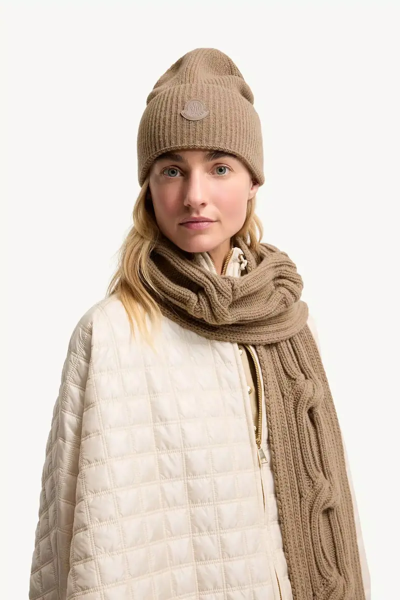Moncler Wool & Cashmere Blend Beanie | Thumbnail 3