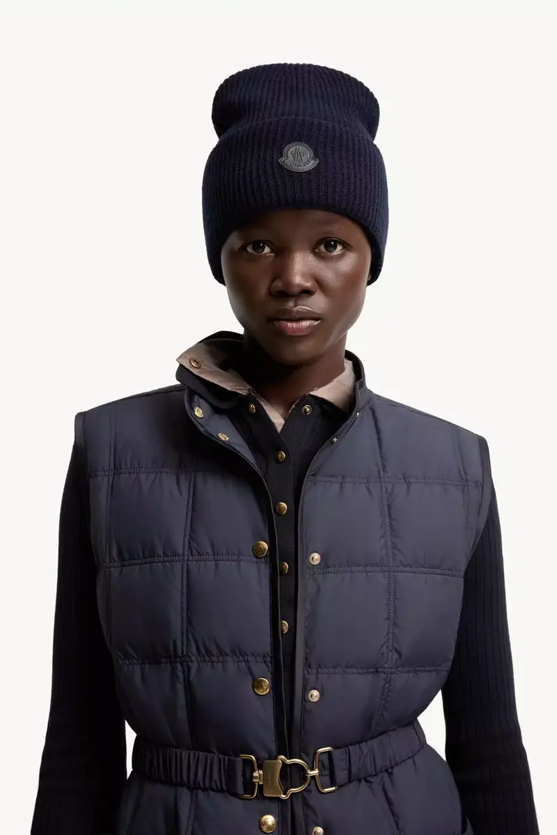 Moncler Wool & Cashmere Blend Beanie | Thumbnail 3