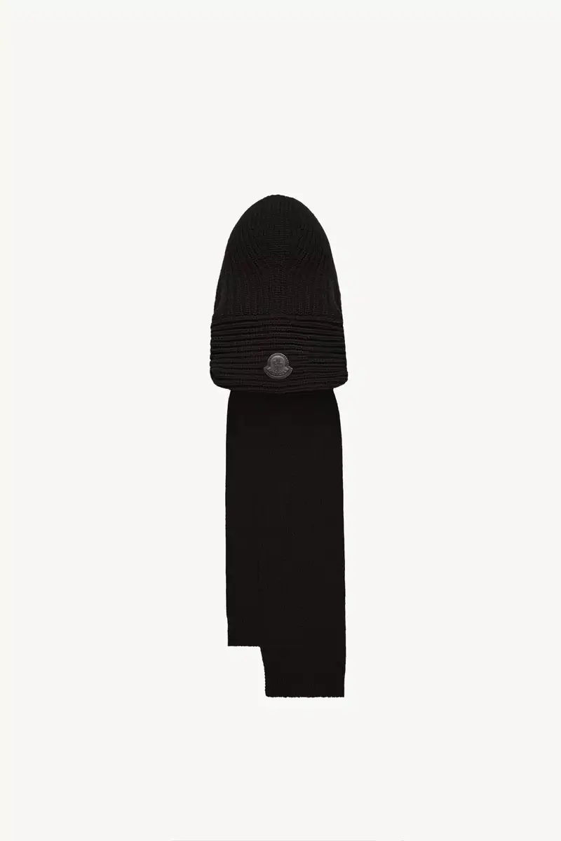 Moncler Wool & Cashmere Blend Hooded Scarf | Thumbnail 5 Moncler Wool & Cashmere Blend Hooded Scarf | Thumbnail 5