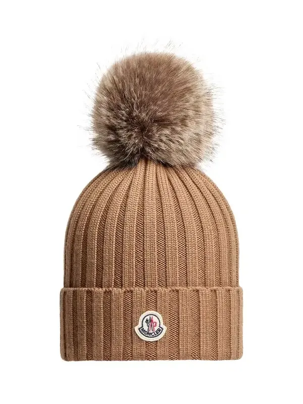 Wool Beanie With Pom Pom Wool Beanie With Pom Pom