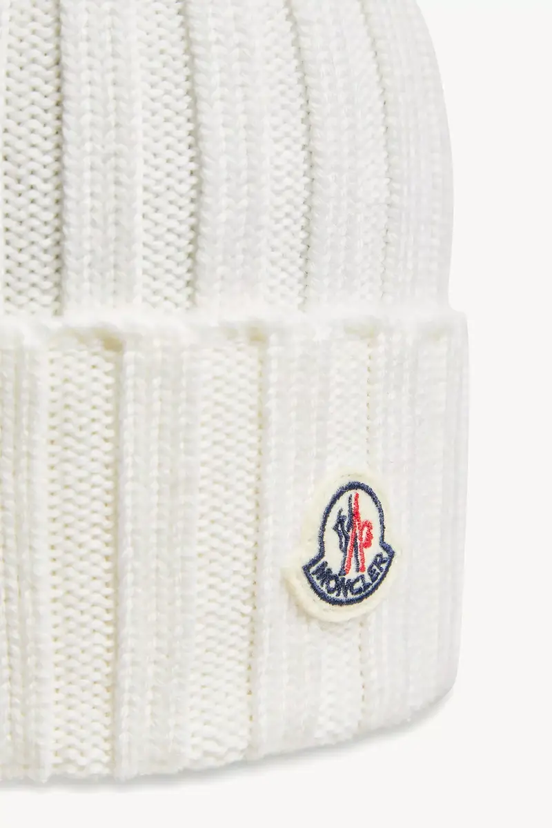 Moncler Wool Beanie With Pom Pom | Thumbnail 6