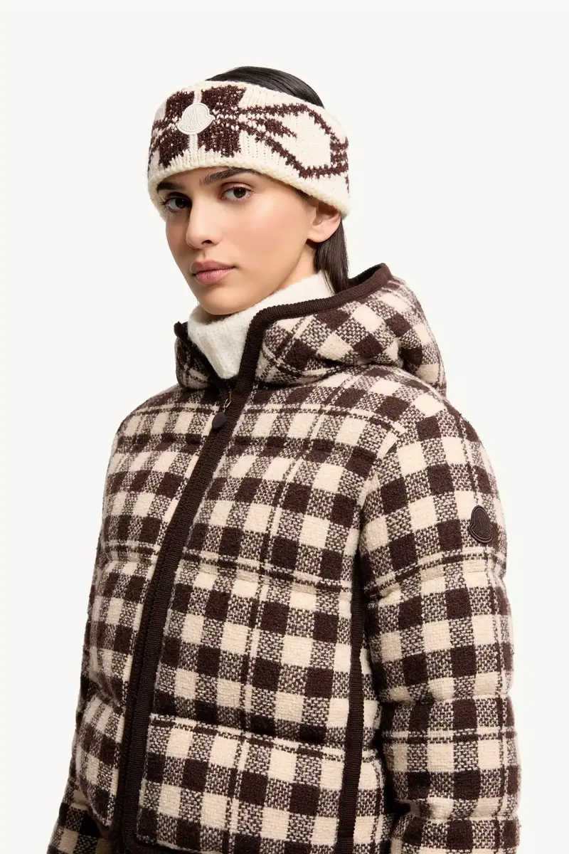 Moncler Jacquard Knit Headband | Thumbnail 3