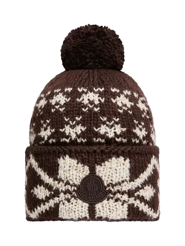 Jacquard Knit Beanie Jacquard Knit Beanie