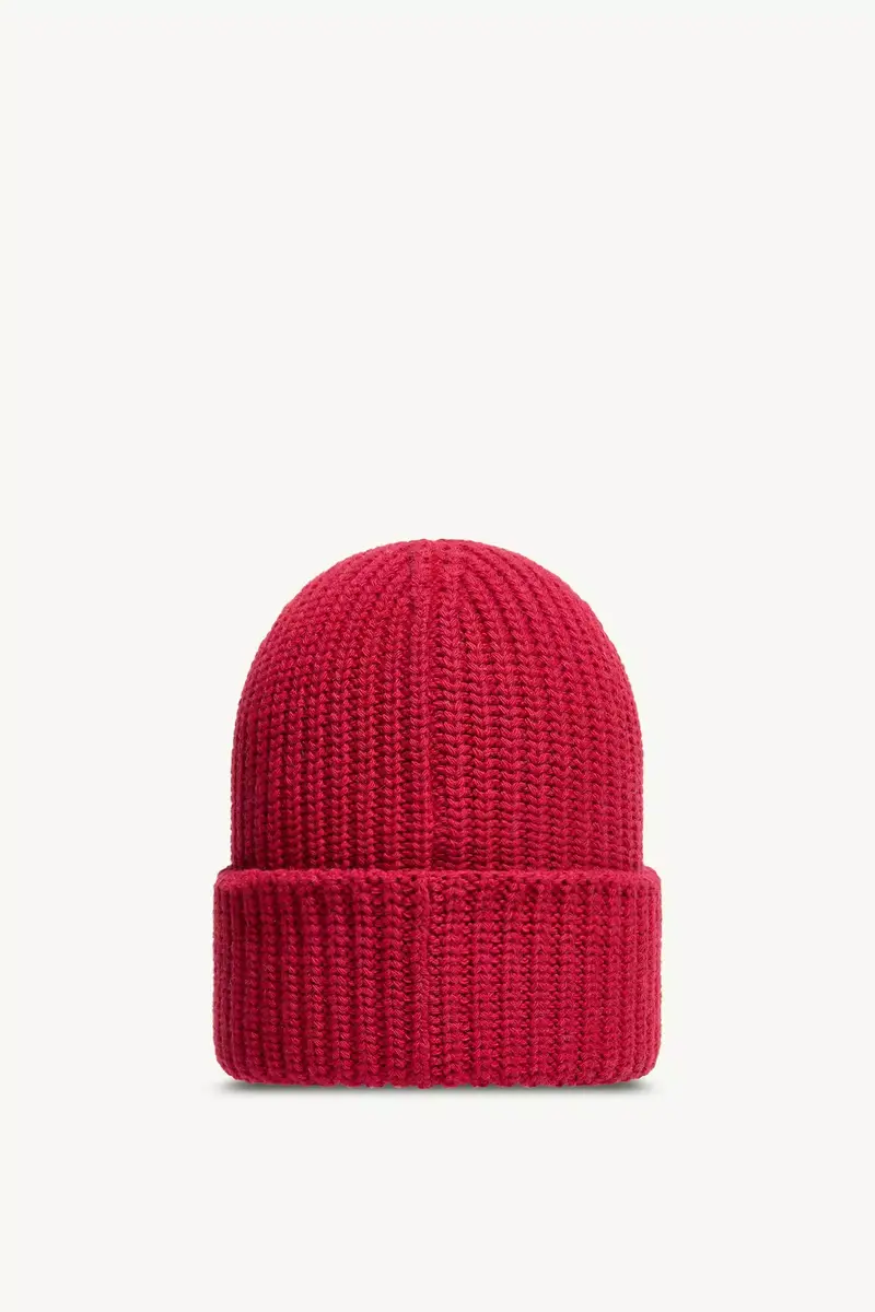 Moncler Wool & Cashmere Blend Beanie | Thumbnail 5 Moncler Wool & Cashmere Blend Beanie | Thumbnail 5