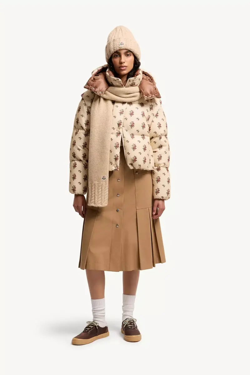 Moncler Alpaca Blend Knit Scarf | Thumbnail 3 Moncler Alpaca Blend Knit Scarf | Thumbnail 3