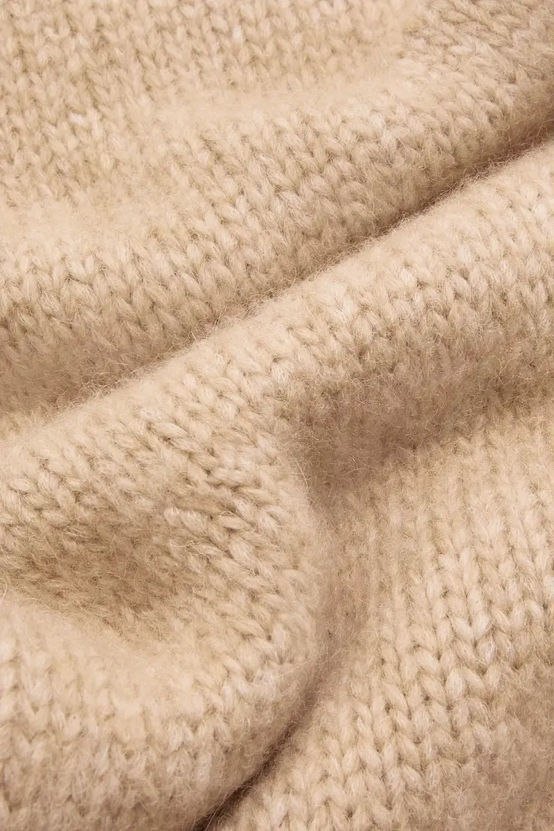 Moncler Alpaca Blend Knit Scarf | Thumbnail 5 Moncler Alpaca Blend Knit Scarf | Thumbnail 5