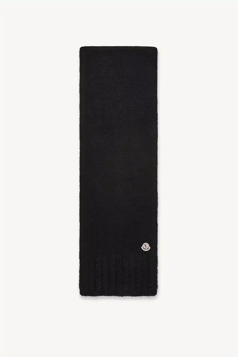 Moncler Alpaca Blend Knit Scarf | Thumbnail 2